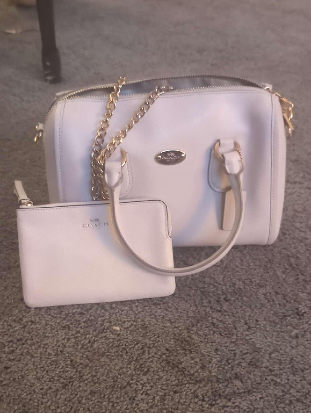 Coach Hand Slash Crossbody Bag Set